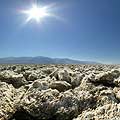 Interactive Virtual tour - Salt Flats in Death Valley California, also known as the Devils Golf Course